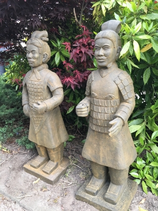 Prachtige set beelden van Japanse Krijgers