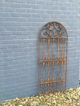 Wrought iron gate, 180 x 90, without lock