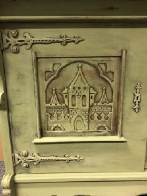 Beautiful medieval castle sideboard with beautiful wood carvings, amazingly beautiful and unique piece!!!