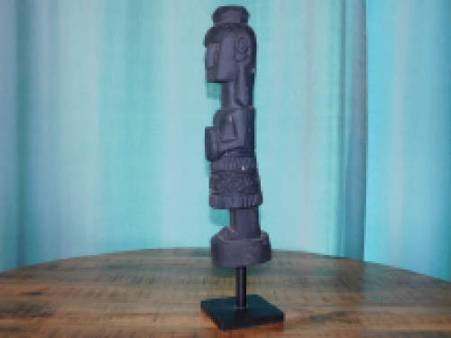 Handgeschnitzte Asmat-Statue - 1/4 - Tibal Art Wood