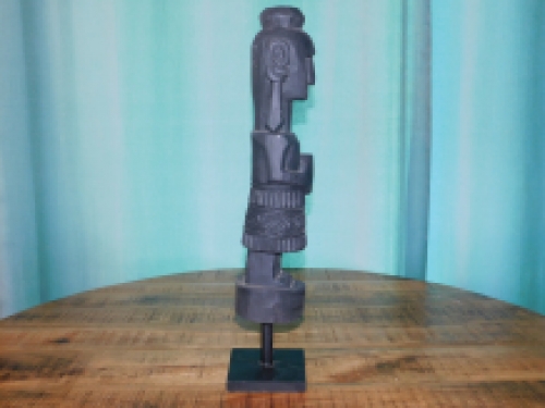 Handgeschnitzte Asmat-Statue - 1/4 - Tibal Art Wood