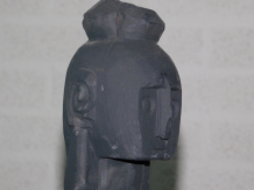 Handgeschnitzte Asmat-Statue - 3/4 - Tibal Art Wood