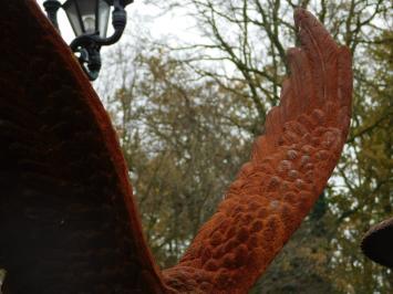 One-off: Eagle XL - 113 cm - Cast iron - Garden statue