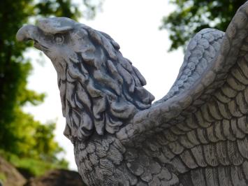 Statue Adler - 55 cm - Massivstein