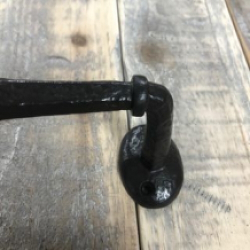 Deurgreep van massief ijzer - groot