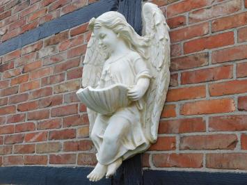 Angel with bowl - polystone - wall decoration