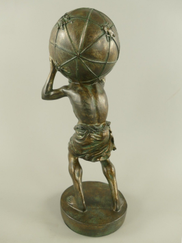 Beeld Atlas - 42 cm - Polystone - Decoratief Beeld