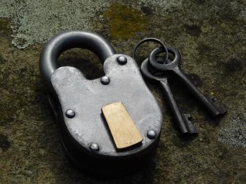 Authentic Medieval Padlock – Vintage Style – Includes 2 Keys