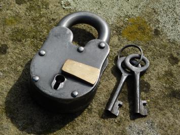 Authentic Medieval Padlock – Vintage Style – Includes 2 Keys