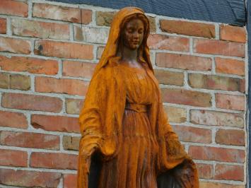Beeld Maria op Sokkel - 180 cm - Gietijzer