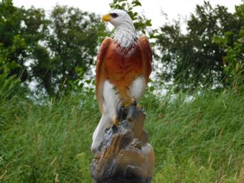 Dekorativer Adler, braun – 50 cm – Polystone