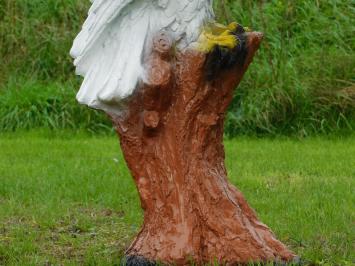 Beeld Adelaar op Stam XL - 102 cm - Polystone