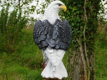 Beeld Adelaar op Stam XL - 102 cm - Polystone