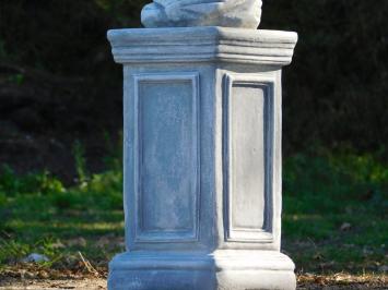 Garden Statue: Eagle with Spread Wings on Pedestal – 107 cm – Stone Set