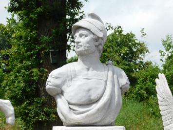 Buste van Ares (Mars) - 85 cm - Romeinse god van de oorlog - Vintage Beeld