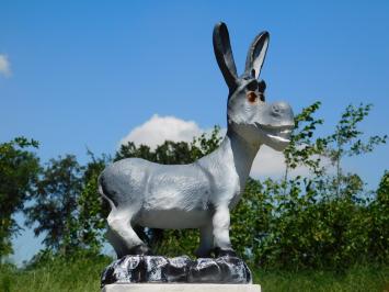 Beeld Donkey - 45 cm - Polystone