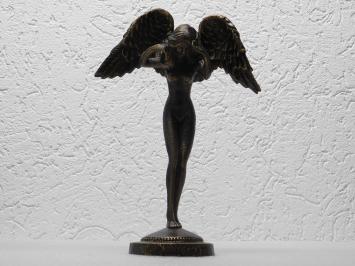 Statue Nackter Engel - 38 cm - Gusseisen