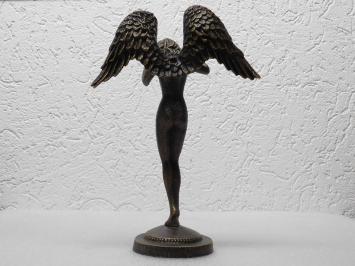 Statue Nackter Engel - 38 cm - Gusseisen