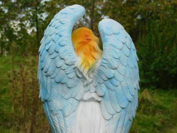 Beeld Engel in Kleur - 80 cm - Polystone
