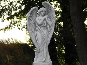 Large Angel Statue on a Pedestal – 150 cm – Stone