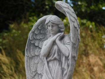 Large Angel Statue on a Pedestal – 150 cm – Stone