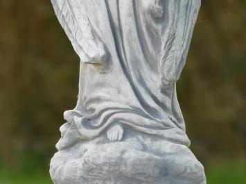 Statue of an Angel with Flowers – 58 cm – Stone Garden Statue
