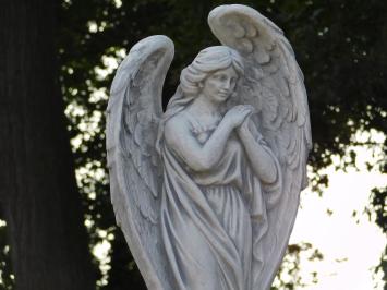 Garden Statue: Angel with Wings – 80 cm – Stone