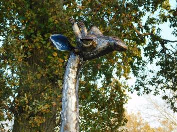 Giraffe XL - volledig van metaal - uniek object