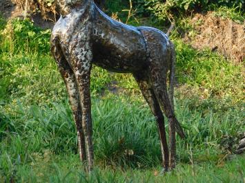 Giraffe XL - volledig van metaal - uniek object