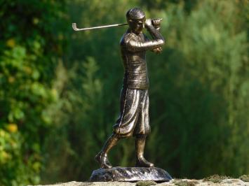 Statue of a Golfer - Full Cast Iron