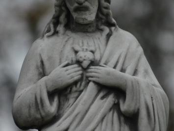 Sacred Heart statue Jesus - Stone - 55 cm