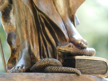 Beeld Justitia XL - 83 cm - Goudkleurig - Polystone
