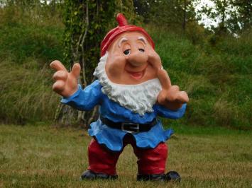 Einmalig: Figur Gnom Blau – 57 cm – Polystone