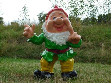 Last one: Green Gnome Statue - 57 cm - Polystone