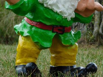 Last one: Green Gnome Statue - 57 cm - Polystone