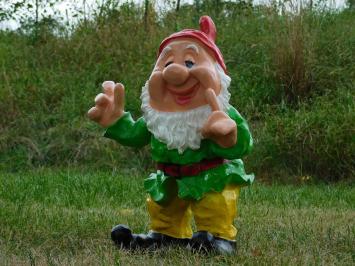 Last one: Green Gnome Statue - 57 cm - Polystone
