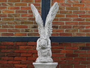 Statue Kneeling Angel - 110 cm - Stone