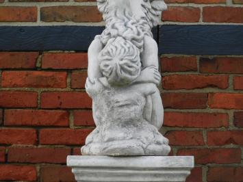 Statue Kneeling Angel - 110 cm - Stone