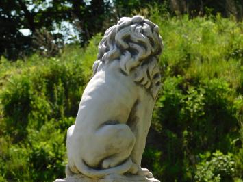Garden Statue – Lion – Sitting – 50 cm – Solid Stone