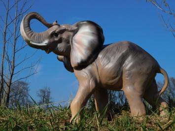 Skulptur Elefant – 55 cm – Polystone