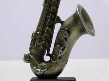 Beeld Saxofoon - 32 cm - Polystone