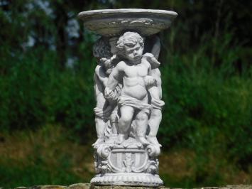 Decorative Statue with Angels and Scale | Stone | Detailed