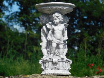 Dekorative Statue mit Engeln und Waage | Stein | Detailliert