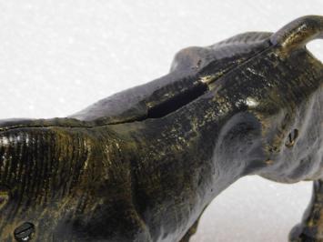 Beeld Stier - Spaarpot - 27 cm - Gietijzer