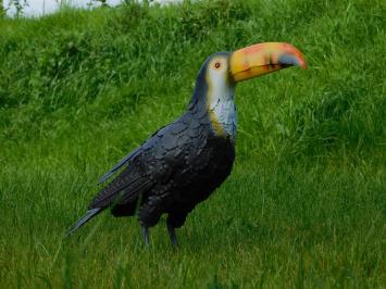 Statue Toucan - 60 cm - Metal