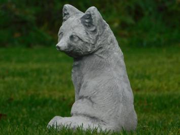 Beeld Vos - Volledig Steen - Dierensculptuur