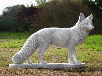 Fox Garden Statue - 70 cm - Stone Animal Statue
