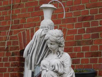 Statue Frau mit Wasserspeier - 180 cm - Stein