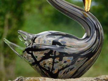 Glazen Beeld Zwaan – Handgemaakt Glasgeblazen Kunstwerk