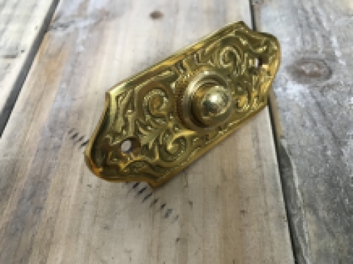 Doorbell Zizo - polished brass - classic